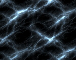 Abstract blue electric energy fractal background texture.