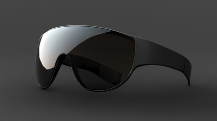 Wall Mural - Solar eclipse glasses, closeup. 3d rendering isolated on transparent background. Eclipse. Illustration