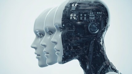 Poster - The integration of AI-powered systems with automated machinery.