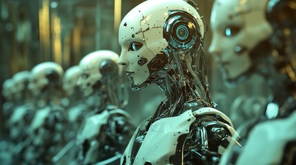 Poster - The integration of AI-powered systems with automated machinery.