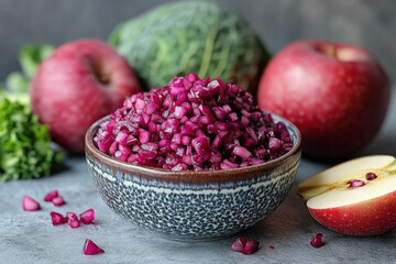 Poster - Cabbage Apple Salad