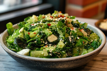 Canvas Print - Seaweed Salad