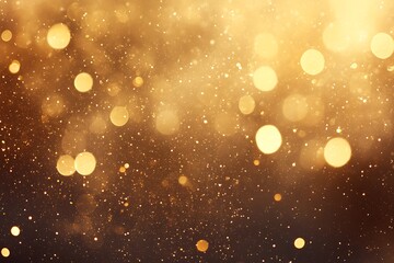 Leinwandbilder - Abstract gold glitter sparkle background,
