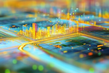 Poster - Explore how Geographic Information Systems GIS and advanced data visualization enhance spatial data interpretation, resulting in improved analysis of geographic regions and areas of interest