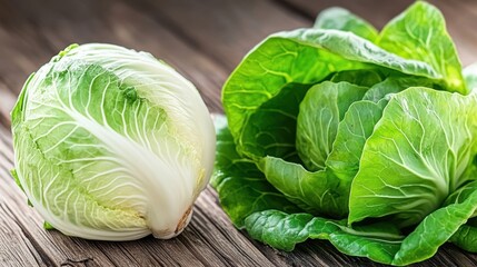 Poster - Discover Amazing Vegetable Delicacies With Fresh and Vibrant Cabbages