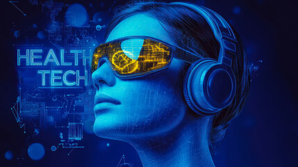 Poster - Innovative HealthTech Wearables: Smart Sleep Headband Revolutionizes Wellness Technology