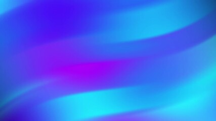 Poster - A Beautiful Abstract Wave of Colorful Smooth Gradients in Vibrant Blues and Purples
