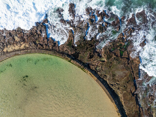 Wall Mural - Newcastle Canoe Pool - NSW australia