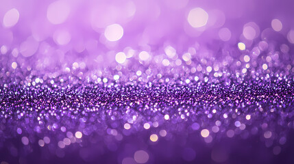Wall Mural - Shiny purple sanded texture shimmering violet symmetrical background with depth of field. Shimmering. Illustration