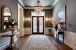 © Michael - Elegant Entryway Design with Timeless Sophistication and Luxurious Ambiance