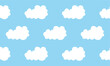 © besdesign - cloud seamless pattern, vector illustration. Design for blanket, blanket for kids, decorative, carpet wallpaper, fabric, textile design, card , wrapping paper , notebook, diary cover, and etc