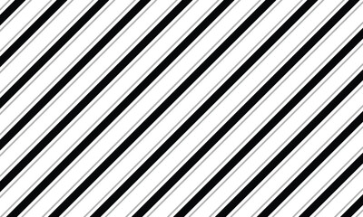 Aufkleber - abstract monochrome geometric black grey diagonal line pattern can be used background.