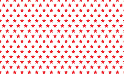 Poster - abstract monochrome geometric red star pattern can be used background.