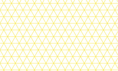 Poster - abstract monochrome geometric outline triangle pattern can be used background.