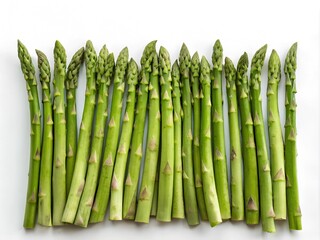 fresh green asparagus