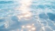 © Sinechana - 59.Sparkling sunlight hitting the surface of the blue ocean, creating shimmering reflections and a radiant glow. Beneath the surface, the water is crystal clear, revealing delicate ripples and the