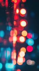 Poster - Abstract background with nostalgic film light leaks in a dark creative concept