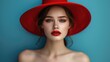 © Boomanoid - Woman wearing red hat