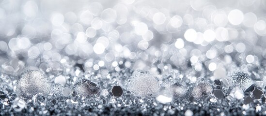 Poster - Elegant abstract bokeh background with sparkling defocused lights creating a shimmering and atmospheric backdrop for creative use