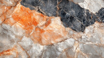 Poster - Elegant marble texture with rich natural patterns ideal for backgrounds or product montages in stylish presentations or design projects.