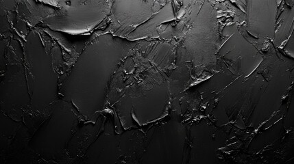 Aufkleber - Textured black cement background with a polished finish showcasing smooth surface and intricate detailing for architectural design.
