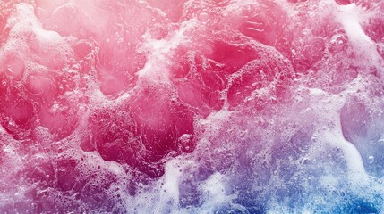 Aufkleber - Colorful marble texture background with fluid patterns and waves in pink and blue tones featuring high-resolution detail.
