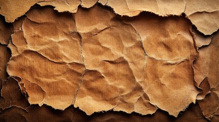 Aufkleber - Textured corrugated cardboard background ideal for advertising design and creative projects in packaging and branding applications