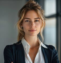 Aufkleber - A 38-year-old corporate woman.
