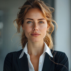 Aufkleber - A 38-year-old corporate woman.