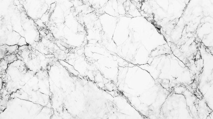 Canvas Print - Classic white marble texture background featuring intricate veining ideal for tiles and modern interior design in high resolution.