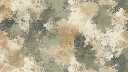 Poster - Abstract Texture Background in Soft Earth Tones and Pastel Shades