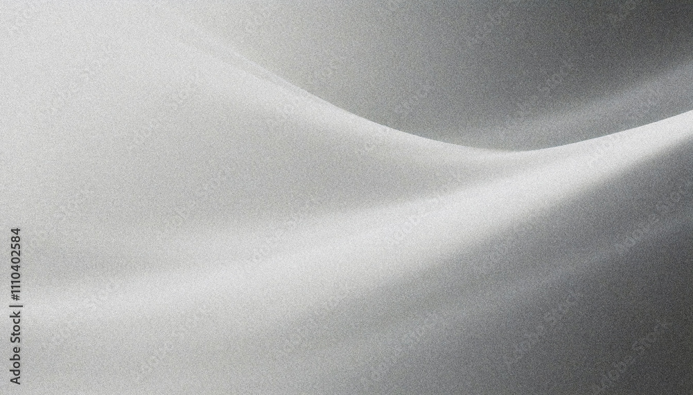 Minimalist white abstract gradient background with flowing curves and ...