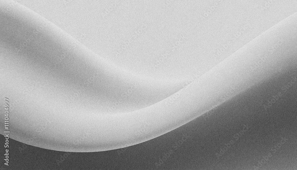 Minimalist white abstract gradient background with flowing curves and ...