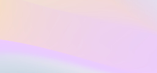 Fototapete - Pastel Blue, Pastel Peach, and Pastel Mauve Gradient wallpaper Design. Blue and Mauve gradation abstract background. Pastel Gradient Mesh.  Blue, purple, and peach pastel art. Vector Illustration.
