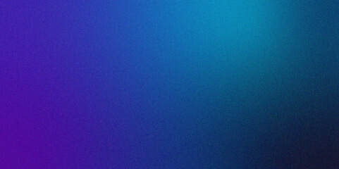 Aufkleber - Digital grainy gradient with a colorful soft noise effect. Vintage Grunge Texture Pattern in Blue and purple Tones for Artful Wallpaper. Gradient blur, noise, grain, texture. abstract background.	