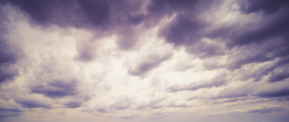 Wall Mural - dramatic sky and clouds