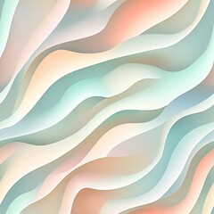 Canvas Print - Abstract Wave Pattern Graphic Design seamless, pattern, background, texture