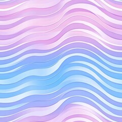 Canvas Print - Pastel Wave Background Design seamless, pattern, background, texture