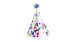 © 熙妍 杨 - Party Hat Isolated on White Background - A Festive and Colorful Decoration Element. The Bright and Cheerful Party Hat Standing Alone on the Pure White Background, with Its Fun Shape and Vibrant Colors