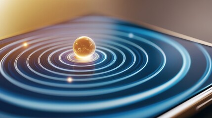 Aufkleber - Exploring the Cosmic Dance of Planets Through a Smartphone Astronomy App