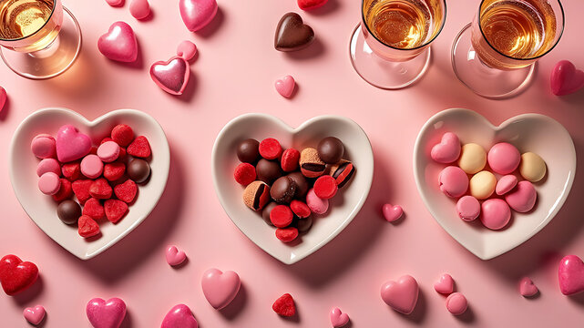 Concept Happy valentine day