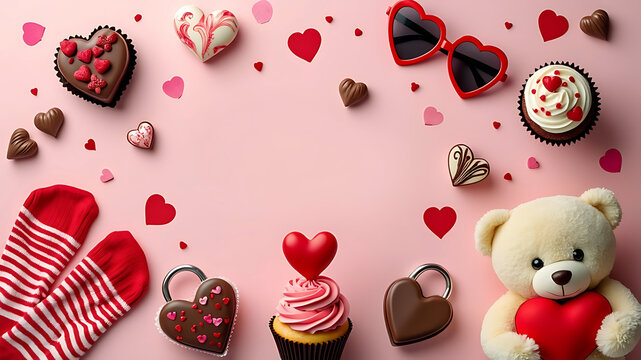 Concept Happy valentine day