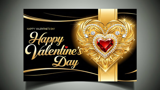 Concept Happy valentine day