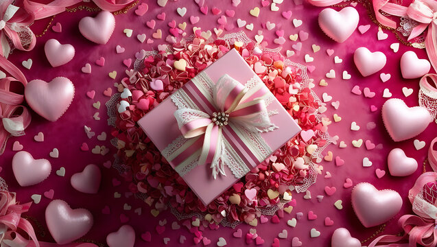 Concept Happy valentine day