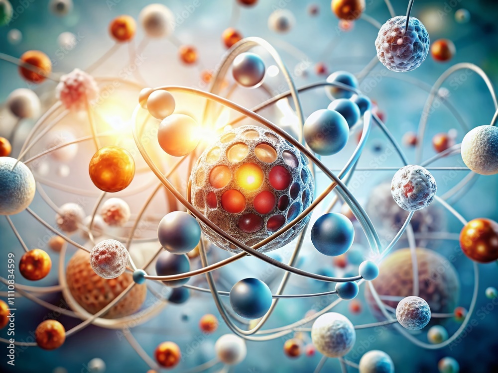 Vintage Style Photography of 3D Animation Concept Depicting Floating ...