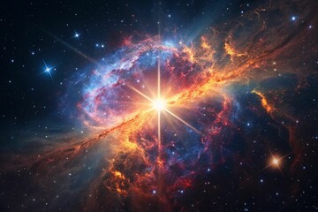 outer space scene