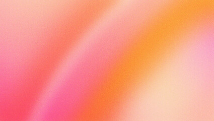 Wall Mural - orange hues gradually transitioning into soft pink tones, with a seamless gradient effect with textu