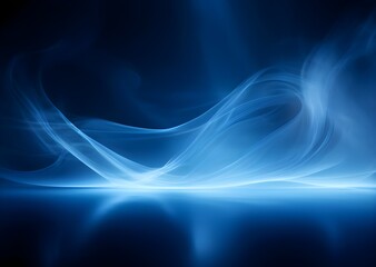 blue fantasy - abstract light effect background
