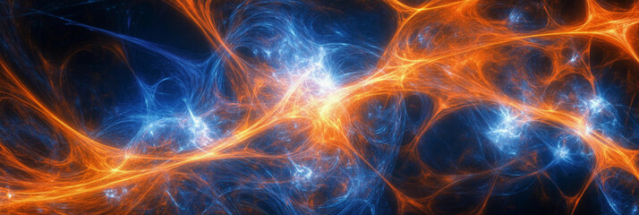 Poster - Colorful abstract design representing energy and movement