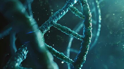 Aufkleber - Exploring the Cosmic Journey of DNA Spiral Amidst the Stars